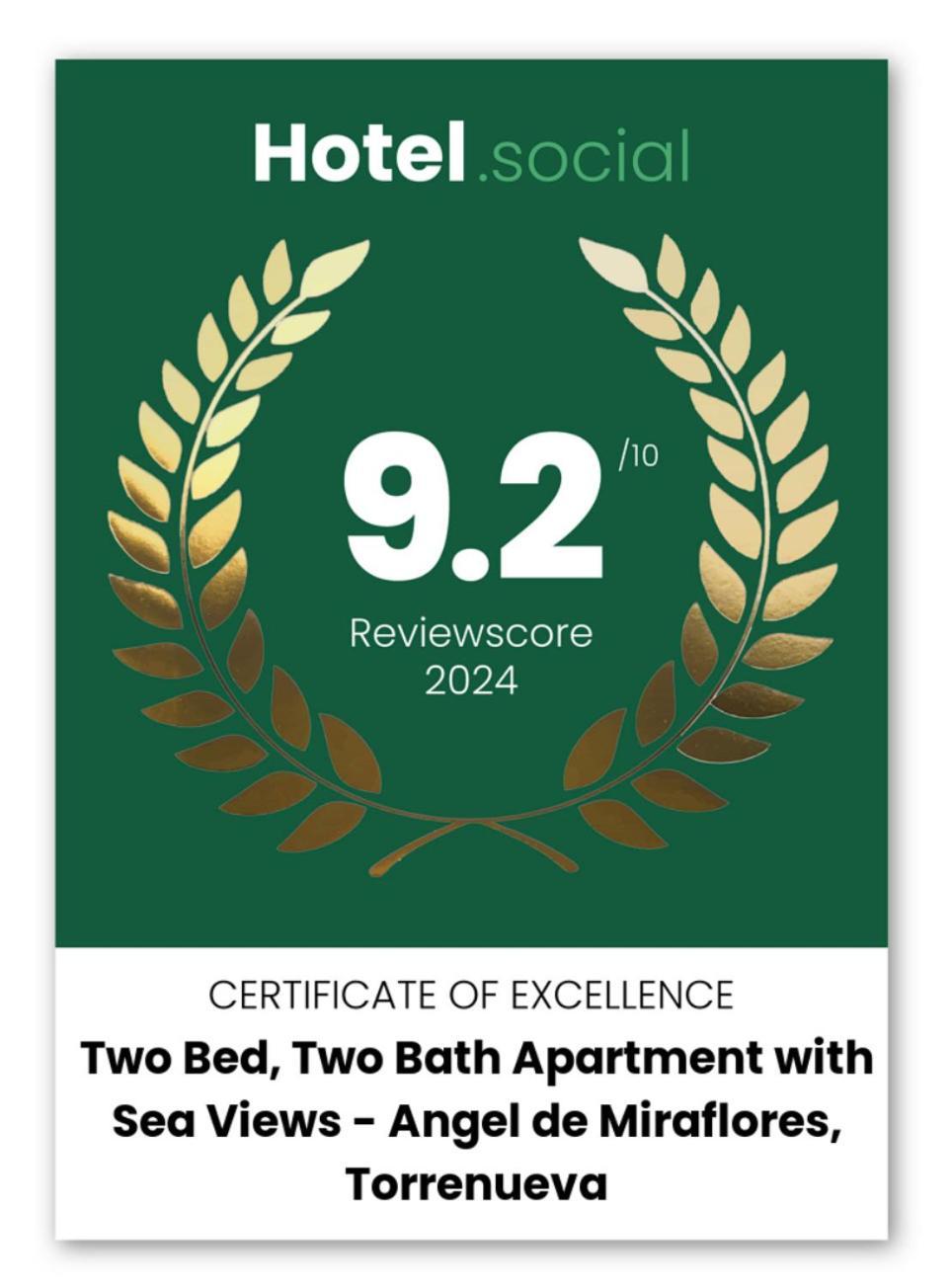 Two Bed, Two Bath Apartment With Sea Views - Angel De Miraflores Malaga Ngoại thất bức ảnh